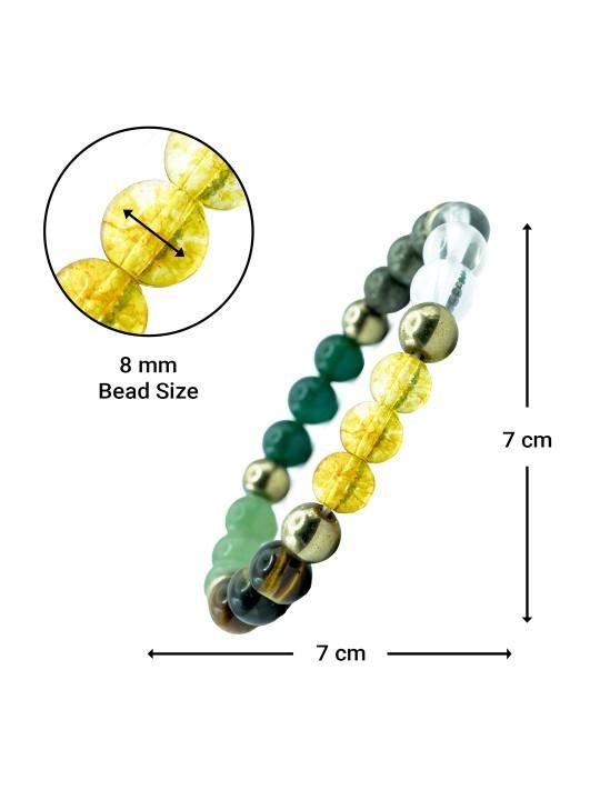 Money Magnet Crystal Bracelet – Attract Wealth, Prosperity & Success